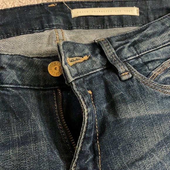 ZARA trafaluc jeans the rebel skinny fit pants jeans denim 6 iso - Picture 8 of 15